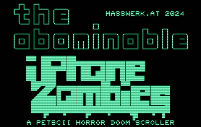 The Abominable iPhone Zombies, a game for Commodore PET